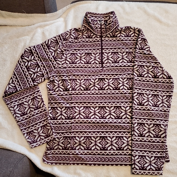 Lands End Quarter Zip Pullover - Picture 2 of 7